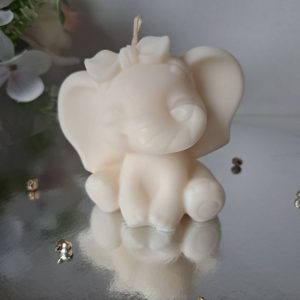 Świeca sojowa w kształcie słonika - AtmosHome.pl